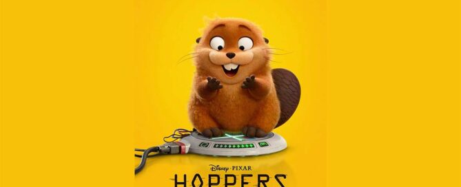 Disney Pixar Hoppers movie poster 2026 - movie reviews blog