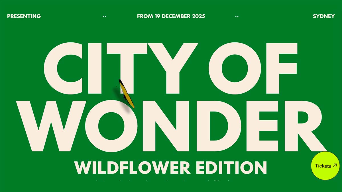 KidWonder City of Wonder Wildflower Edition - Royal Botanic Gardens, Sydney - Sydney School holidays event 2026