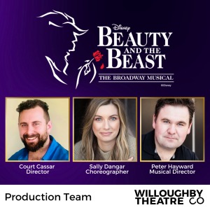 Beauty and the Beast Musical by Willoughby Theatre Company playing at The Concourse Chatswood