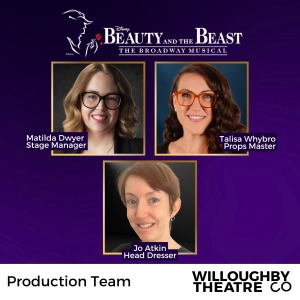Beauty and the Beast Musical by Willoughby Theatre Company playing at The Concourse Chatswood