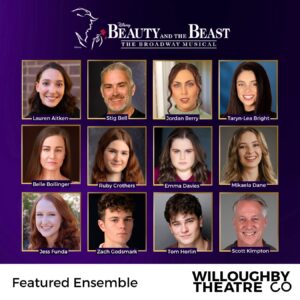 Beauty and the Beast Musical by Willoughby Theatre Company playing at The Concourse Chatswood