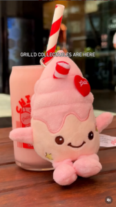 Grilld Burgers Blind Boxes Plush Toy Keychains Australia