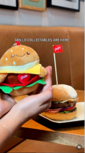 Grilld Burgers Blind Boxes Plush Toy Keychains Australia