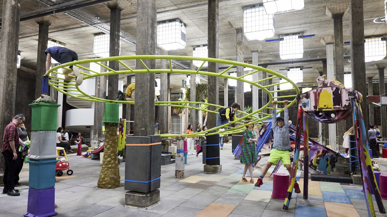 Mike Hewson The Key's Under the Mat Indoor Playground at the Art Gallery of NSW, Sydney - Sydney school holidays activities
