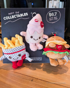 Grill'd collectable plush toy blind box purse charm keychain