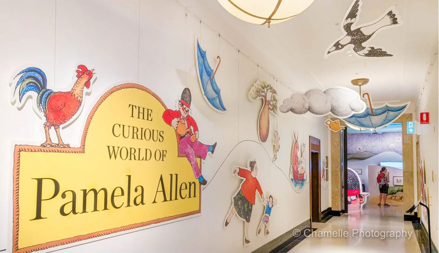 The Curious world of Pamela Allen - author exhibition - State Library of NSW - Free Sydney School holidays activities